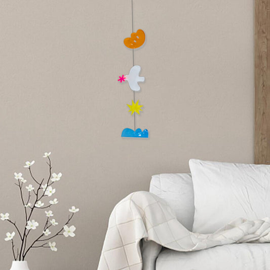 Acryl Traumfänger – Modernes Design in bunten Farben – Kreative Deko