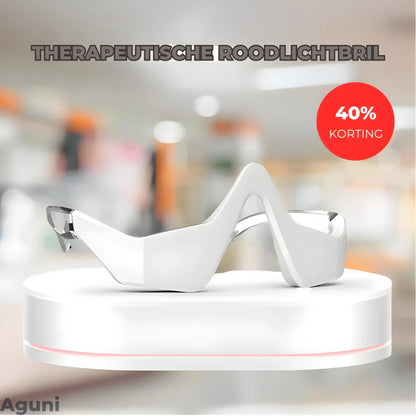 Therapeutische EMS-Brille mit Rotlicht-Technologie