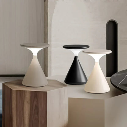 GlowSand - Elegante Sanduhr Tischlampe