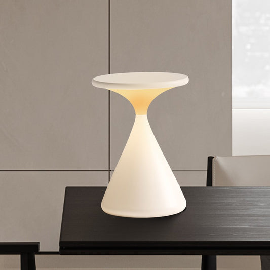 GlowSand - Elegante Sanduhr Tischlampe