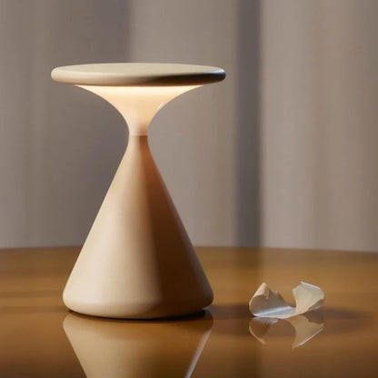 GlowSand - Elegante Sanduhr Tischlampe