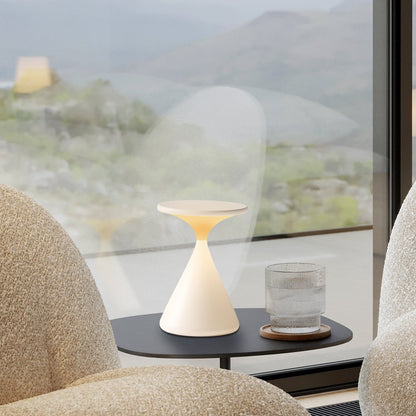 GlowSand - Elegante Sanduhr Tischlampe