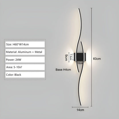 Garduru Light - Nordic Flur LED Wandleuchte