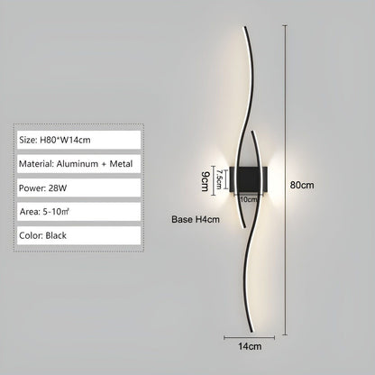 Garduru Light - Nordic Flur LED Wandleuchte