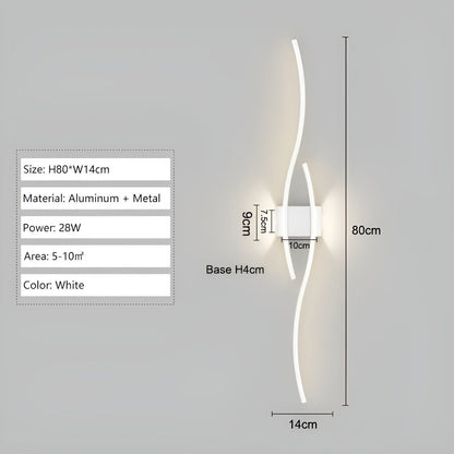 Garduru Light - Nordic Flur LED Wandleuchte