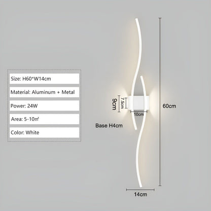 Garduru Light - Nordic Flur LED Wandleuchte