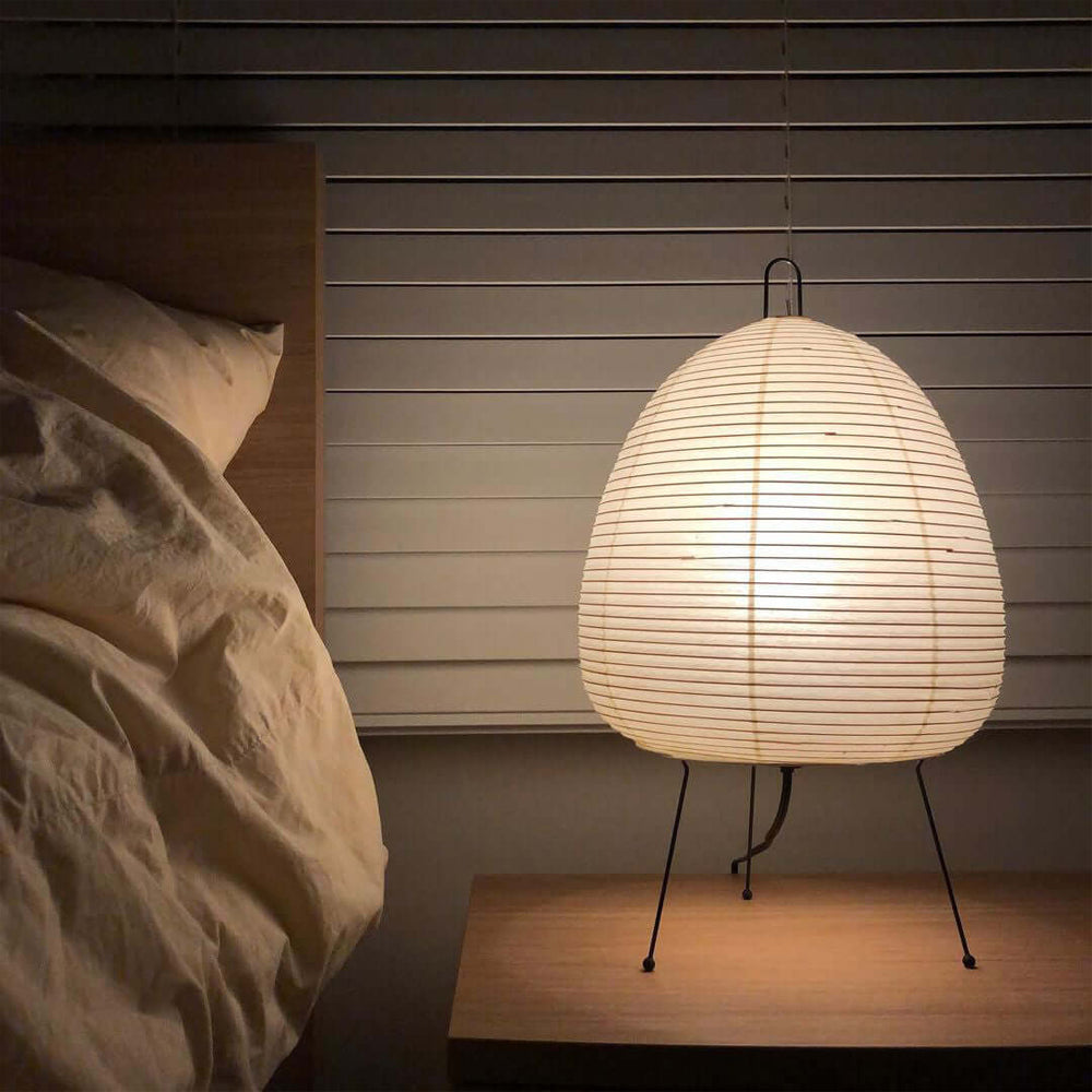 Garduru Tischlampe – Japanisch inspirierte sanfte Papierlicht
