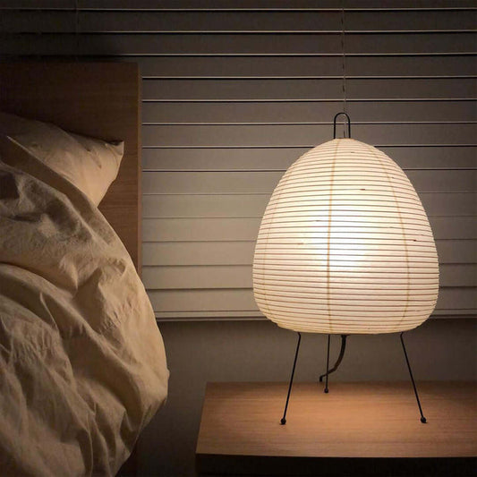 Japanische Papierlaterne Tischlampe – Stilvolle Zen-Lampe
