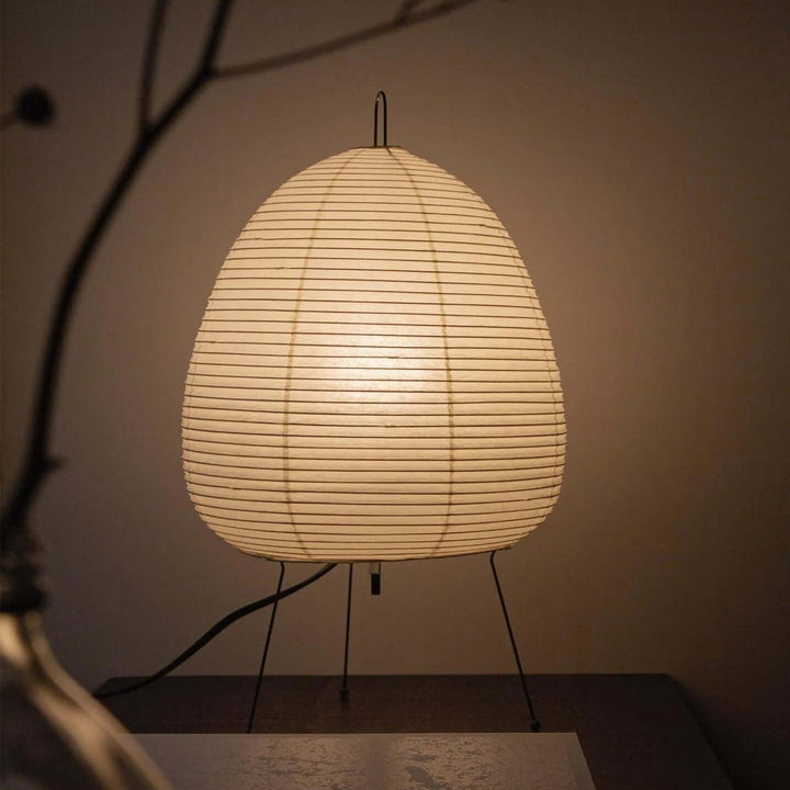 Japanische Papierlaterne Tischlampe – Stilvolle Zen-Lampe
