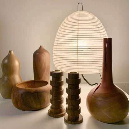 Japanische Papierlaterne Tischlampe – Stilvolle Zen-Lampe