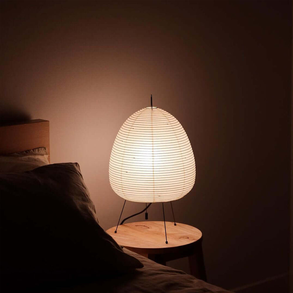 Japanische Papierlaterne Tischlampe – Stilvolle Zen-Lampe