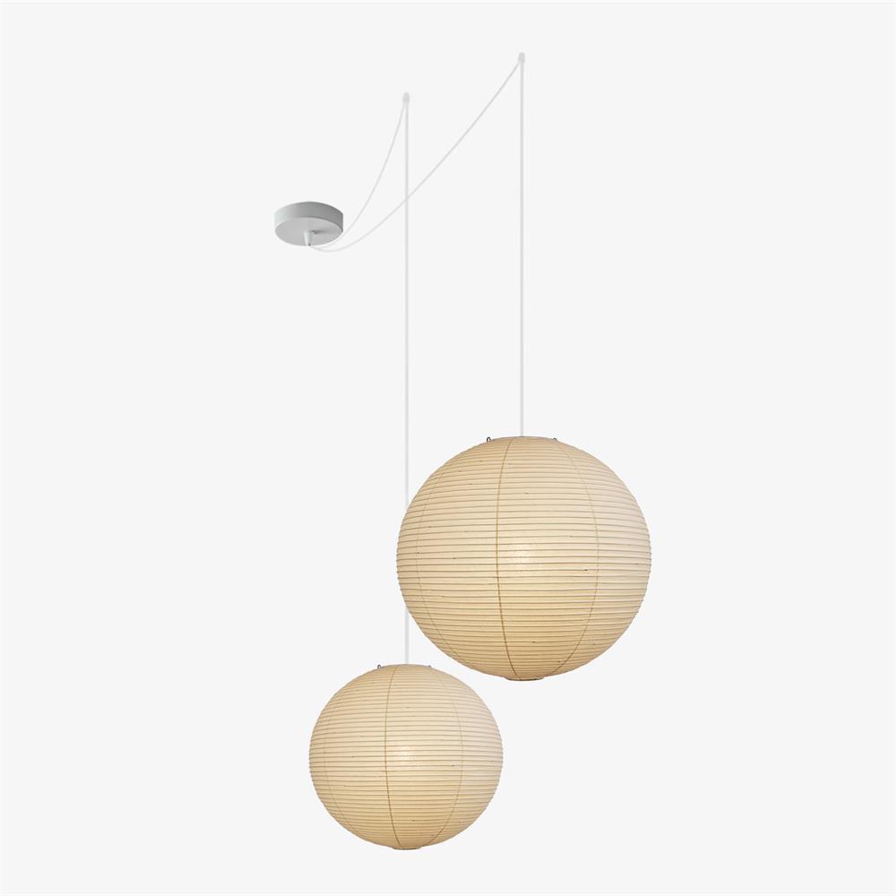 Suspension Akari A Series - Moderne Japanische Leuchte aus Papier, Elegantes und Minimalistisches Design