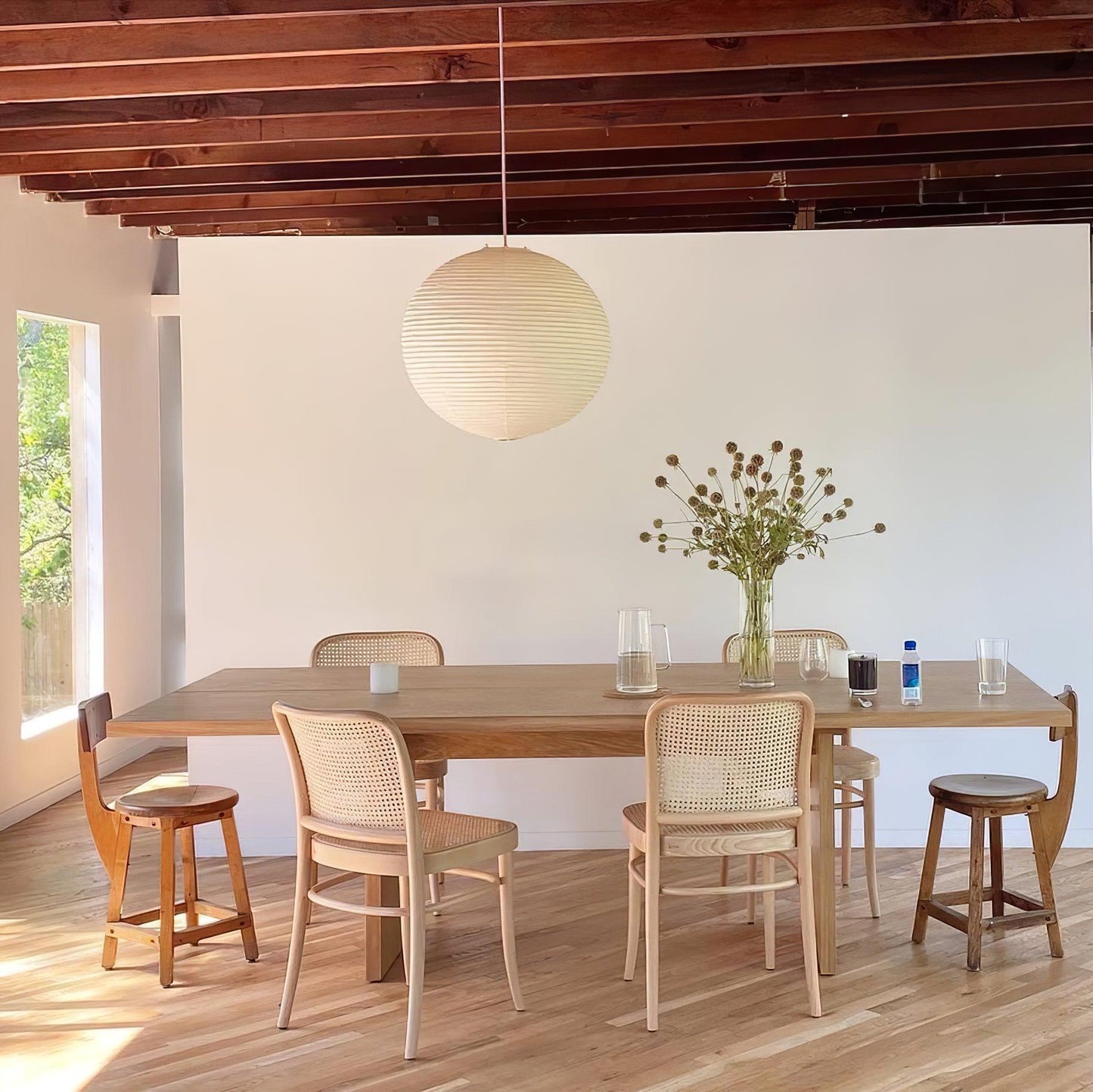 Suspension Akari A Series - Moderne Japanische Leuchte aus Papier, Elegantes und Minimalistisches Design