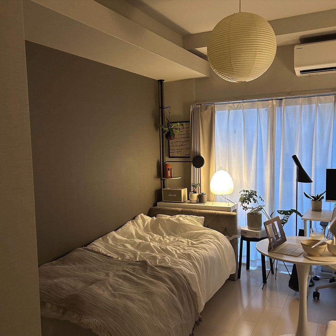 Suspension Akari A Series - Moderne Japanische Leuchte aus Papier, Elegantes und Minimalistisches Design