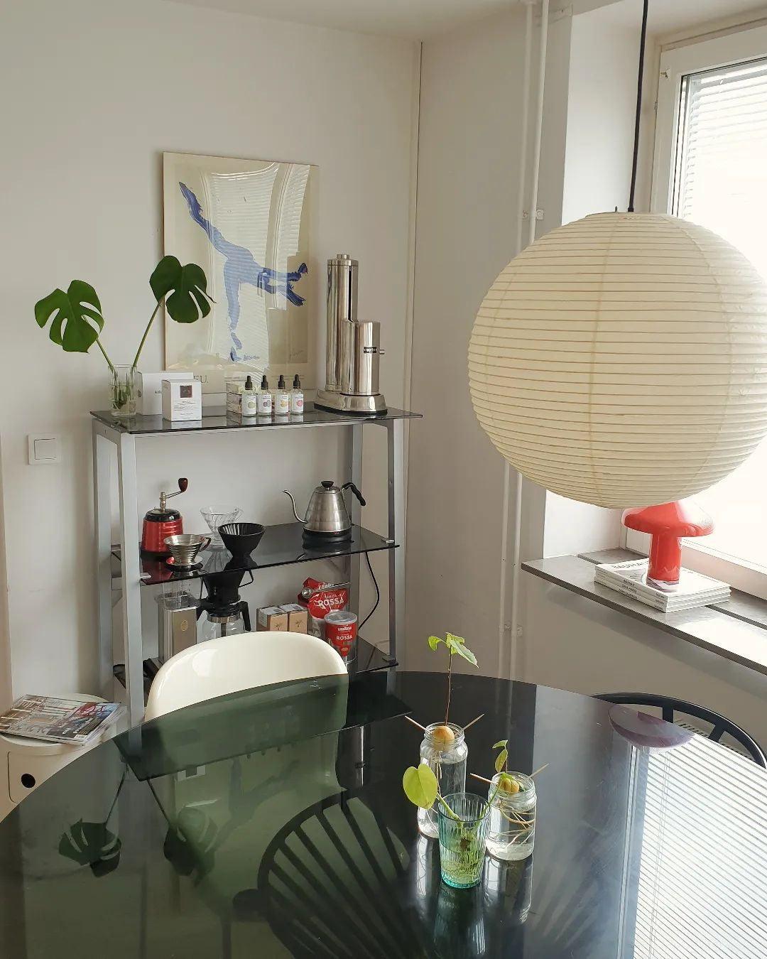 Suspension Akari A Series - Moderne Japanische Leuchte aus Papier, Elegantes und Minimalistisches Design