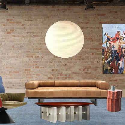 Suspension Akari A Series - Moderne Japanische Leuchte aus Papier, Elegantes und Minimalistisches Design