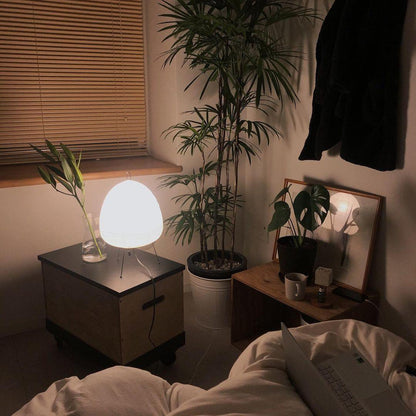 Garduru Tischlampe – Japanisch inspirierte sanfte Papierlicht
