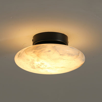 OvaleLuxe – Wandlamp van Alabaster voor een Verfijnd Interieur