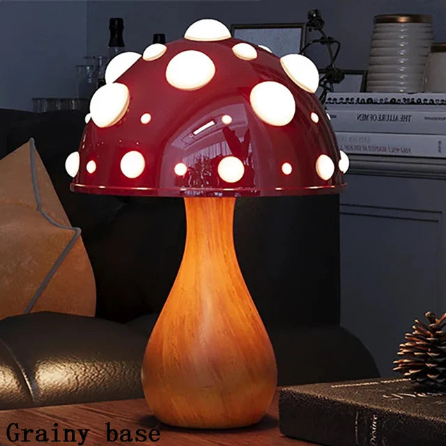 GlowMita - Amanita Pilz Schreibtischlampe mit LED Licht