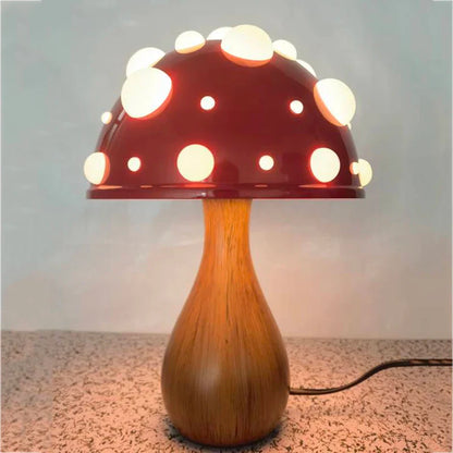 GlowMita - Amanita Pilz Schreibtischlampe mit LED Licht