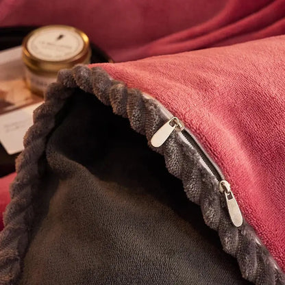 Amelva - Luxuriöse Samtdecke für stilvolle Schlafzimmer