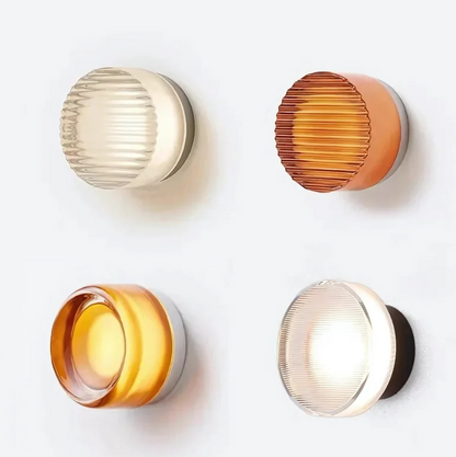 Wandleuchte Héra - Elegante Beleuchtung aus Metall und Glas | Modernes Design für eine raffinierte Atmosphäre