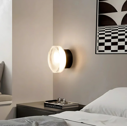 Wandleuchte Héra - Elegante Beleuchtung aus Metall und Glas | Modernes Design für eine raffinierte Atmosphäre