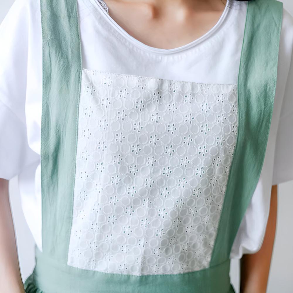 Chic Rüschen Tasche Schürze