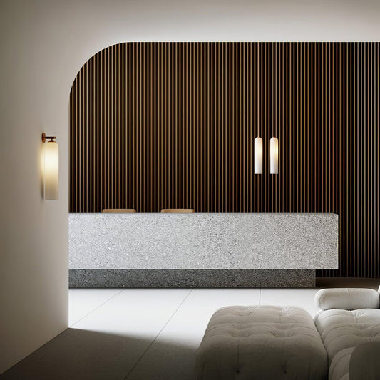 Wandleuchte aus handgefertigtem Glas – Elegante und moderne LED-Beleuchtung