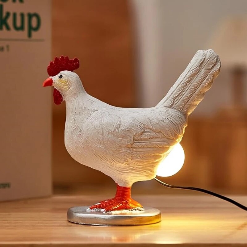 Garduru Huhn Lampe- lustige Tischlampe in Form eines Huhns