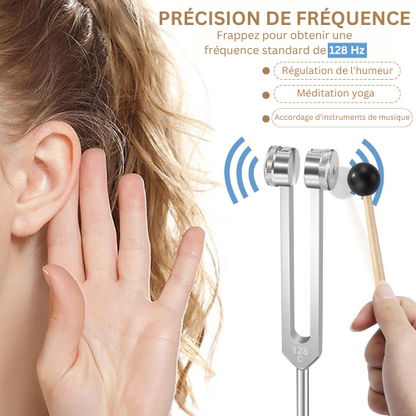 VibeTherapy™ - Heilungsdiapason 128Hz