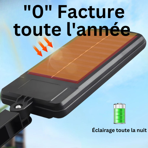 Garduru Cobra™ - Intelligente Solar LED Lampe