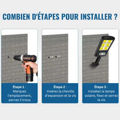 Garduru Cobra™ - Intelligente Solar LED Lampe