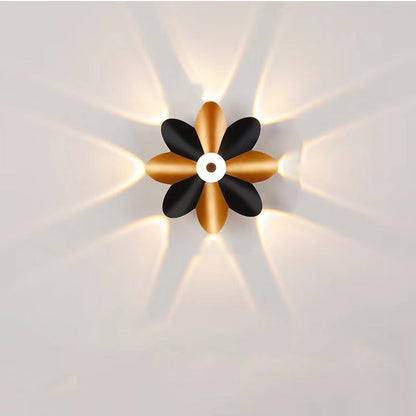 Garduru LED Blumen Wandleuchte – Wasserdichte Außenbeleuchtung