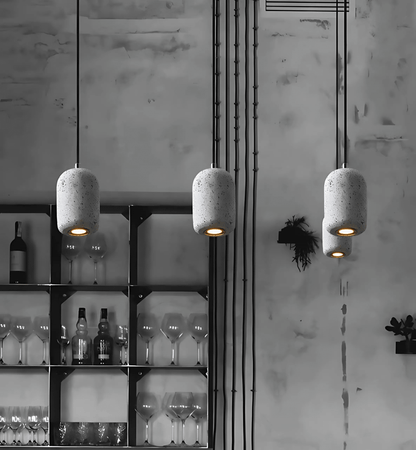Moderne Beton Hängeleuchte – Industrial Design & LED-Technik