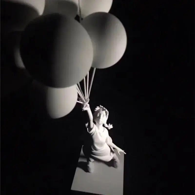 Banksy Ballon Mädchen Statue