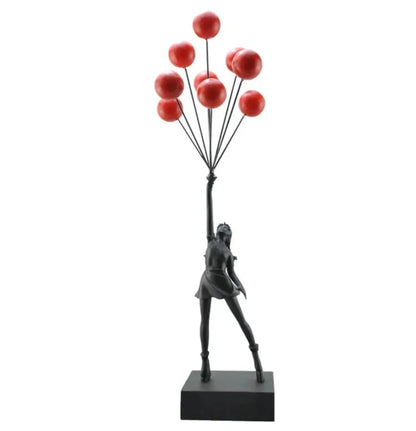 Banksy Ballon Mädchen Statue