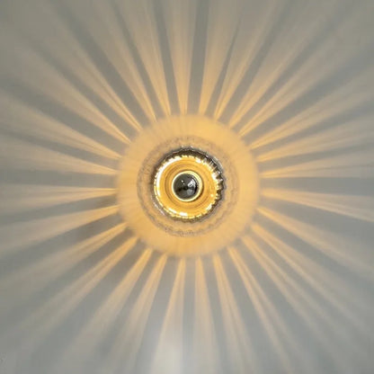 Bauhaus Glas Wandleuchte - Dekorative Wandlampe mit beeindruckenden Effekten für Flure und Wohnzimmer