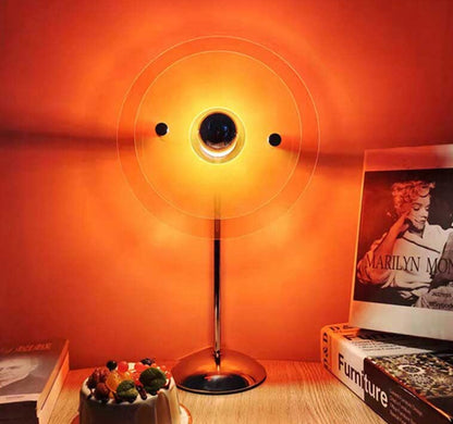 Rayvia Bauhaus-inspirierte Glow-Lampe - Retro-LED-Ambiente Licht mit verstellbarem Hals