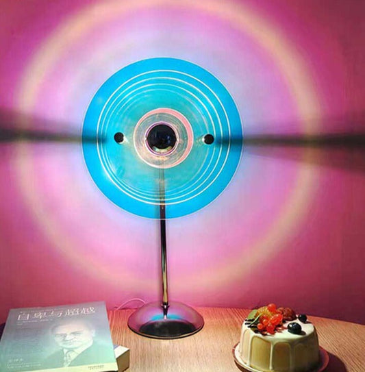 Rayvia Bauhaus-inspirierte Glow-Lampe - Retro-LED-Ambiente Licht mit verstellbarem Hals