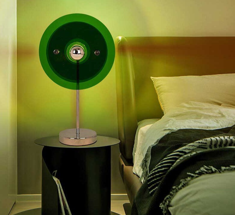 Rayvia Bauhaus-inspirierte Glow-Lampe - Retro-LED-Ambiente Licht mit verstellbarem Hals