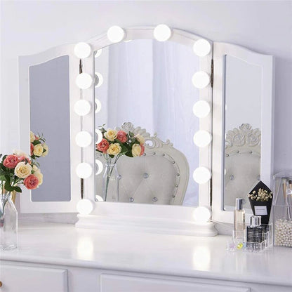 RoyaleGlow LED Makeup-Spiegellichter – Dimmbar & Einstellbare 3-Farben Schminkbeleuchtung