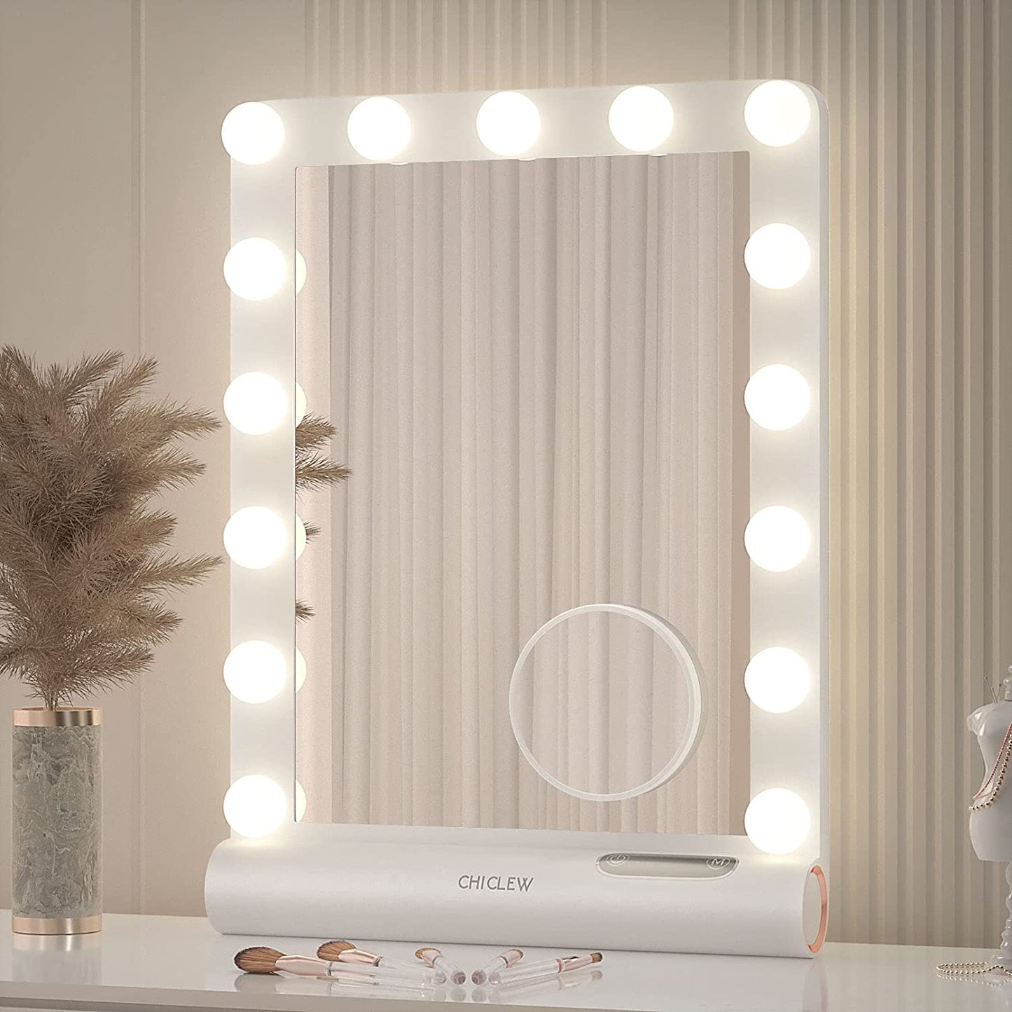 RoyaleGlow LED Makeup-Spiegellichter – Dimmbar & Einstellbare 3-Farben Schminkbeleuchtung