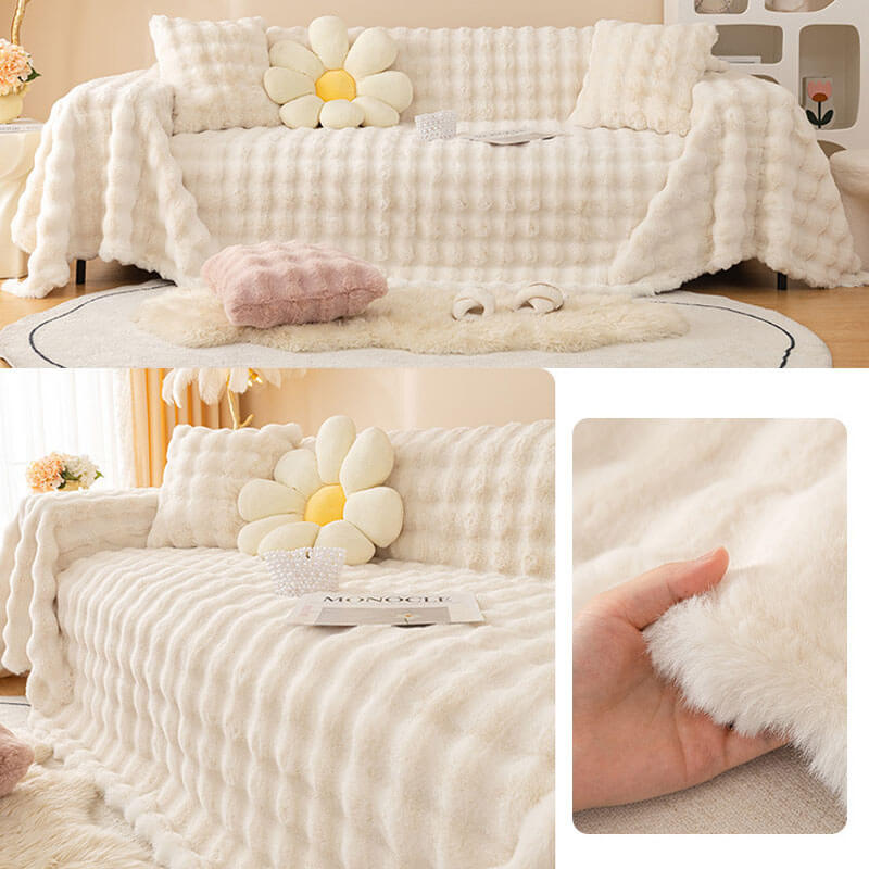 Faux-Fur-Sofabezüge, Decken und Sofahussen für Haustiere
