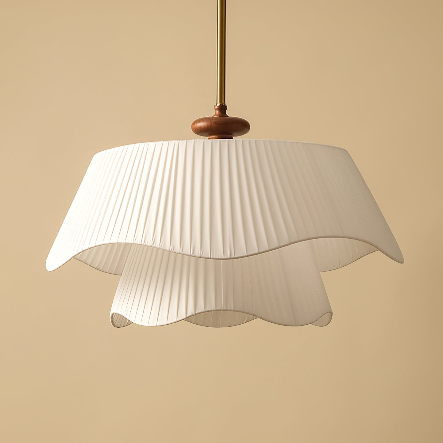 Pendelleuchte Vintage Stoff Deckenleuchte