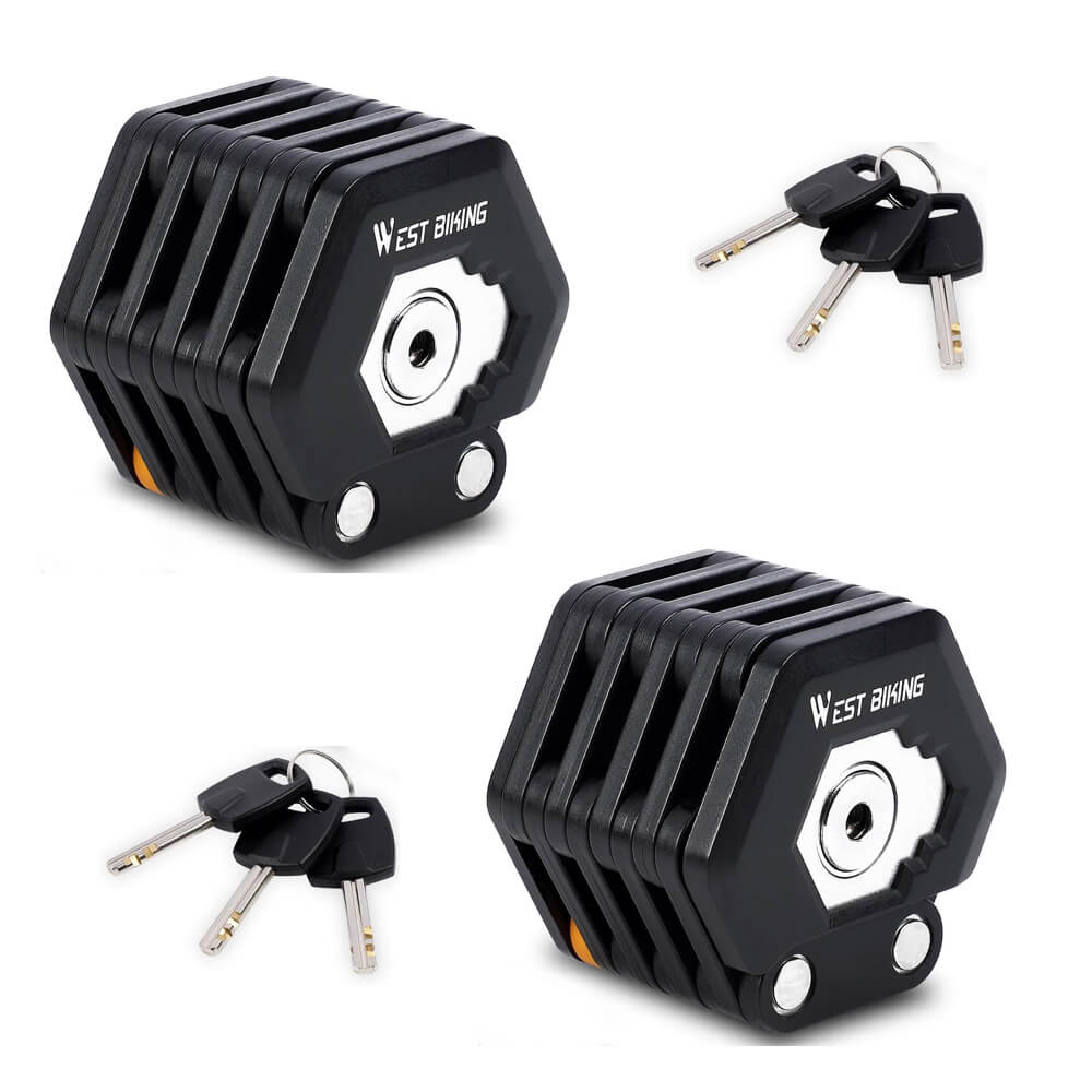 TitanLock Pro – Faltbares Ultra-Robustes Diebstahlschutzschloss für Fahrrad, Roller und Motorrad