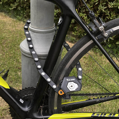 TitanLock Pro – Faltbares Ultra-Robustes Diebstahlschutzschloss für Fahrrad, Roller und Motorrad