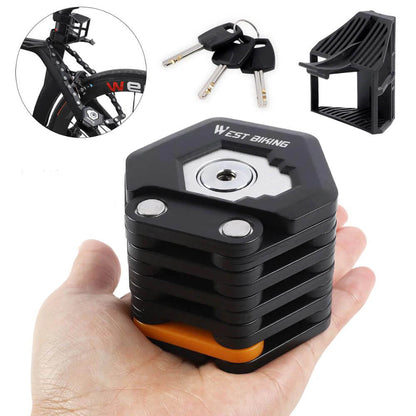 TitanLock Pro – Faltbares Ultra-Robustes Diebstahlschutzschloss für Fahrrad, Roller und Motorrad