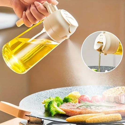 2 in 1 Essig oder Öl Spray - Spender, Karaffe