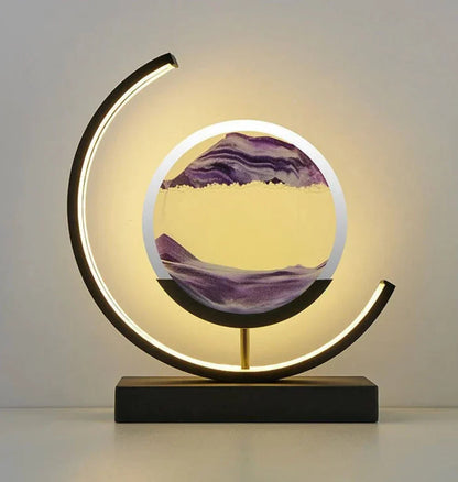 Zen Fließende Sand Kunst Licht